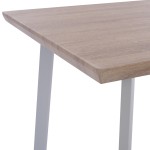 ΤΡΑΠΕΖΙ ΤΡΑΠΕΖΑΡΙΑΣ OFIRA 140X80 SONAMA ΜΕ ΛΕΥΚΑ ΠΟΔΙΑ HM8374.02 ΤΡΑΠΕΖΙ ΤΡΑΠΕΖΑΡΙΑΣ OFIRA 140X80 SONAMA ΜΕ ΛΕΥΚΑ ΠΟΔΙΑ HM8374.02