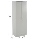 ΝΤΟΥΛΑΠΑ 2ΦΥΛΛΗ BAILEY ΜΕ ΤΡΙΑ ΡΑΦΙΑ HM337.05 ΜΕΛΑΜΙΝΗ ΛΕΥΚΗ 60Χ43Χ181Υεκ. ΝΤΟΥΛΑΠΑ 2ΦΥΛΛΗ BAILEY ΜΕ ΤΡΙΑ ΡΑΦΙΑ HM337.05 ΜΕΛΑΜΙΝΗ ΛΕΥΚΗ 60Χ43Χ181Υεκ.