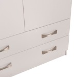 ΝΤΟΥΛΑΠΑ 3ΦΥΛΛΗ CARLY HM384.05 ΜΕ ΔΥΟ ΣΥΡΤΑΡΙΑ ΛΕΥΚΗ 150X55Χ180Υεκ. ΝΤΟΥΛΑΠΑ 3ΦΥΛΛΗ CARLY HM384.05 ΜΕ ΔΥΟ ΣΥΡΤΑΡΙΑ ΛΕΥΚΗ 150X55Χ180Υεκ.