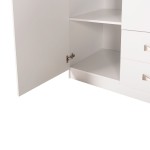 ΝΤΟΥΛΑΠΑ 3ΦΥΛΛΗ CARLY HM384.05 ΜΕ ΔΥΟ ΣΥΡΤΑΡΙΑ ΛΕΥΚΗ 150X55Χ180Υεκ. ΝΤΟΥΛΑΠΑ 3ΦΥΛΛΗ CARLY HM384.05 ΜΕ ΔΥΟ ΣΥΡΤΑΡΙΑ ΛΕΥΚΗ 150X55Χ180Υεκ.