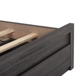ΚΡΕΒΑΤΙ ΜΕΛΑΜΙΝΗΣ CAPRI HM312.07 ΜΕ 2 ΣΥΡΤΑΡΙΑ ΑΝΘΡΑΚΙ ΓΙΑ ΣΤΡΩΜΑ 150x200εκ. ΚΡΕΒΑΤΙ ΜΕΛΑΜΙΝΗΣ CAPRI HM312.07 ΜΕ 2 ΣΥΡΤΑΡΙΑ ΑΝΘΡΑΚΙ ΓΙΑ ΣΤΡΩΜΑ 150x200εκ.
