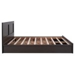 ΚΡΕΒΑΤΙ ΜΕΛΑΜΙΝΗΣ CAPRI HM599.11 ΜΕ 2ΣΥΡΤΑΡΙΑ-WENGE- ΓΙΑ ΣΤΡΩΜΑ 140x200εκ. ΚΡΕΒΑΤΙ ΜΕΛΑΜΙΝΗΣ CAPRI HM599.11 ΜΕ 2ΣΥΡΤΑΡΙΑ-WENGE- ΓΙΑ ΣΤΡΩΜΑ 140x200εκ.