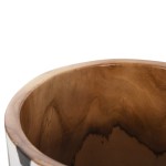 ΕΠΙΤΡΑΠΕΖΙΟ ΚΥΛΙΝΔΡΙΚΟ ΔΙΑΚΟΣΜΗΤΙΚΟ BAZO ΑΠΟ ΞΥΛΟ ΤΕΑΚ Φ26x26Yεκ.HM7727 ΕΠΙΤΡΑΠΕΖΙΟ ΚΥΛΙΝΔΡΙΚΟ ΔΙΑΚΟΣΜΗΤΙΚΟ BAZO ΑΠΟ ΞΥΛΟ ΤΕΑΚ Φ26x26Yεκ.HM7727