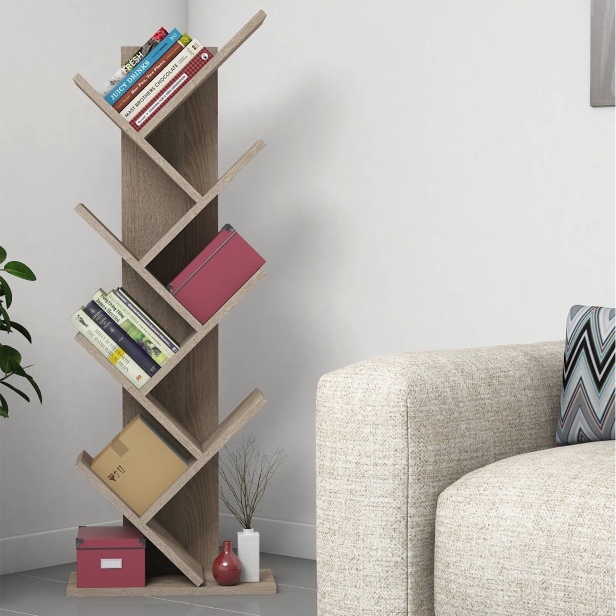 ΒΙΒΛΙΟΘΗΚΗ LIANA ΜΕΛΑΜΙΝΗΣ SONAMA 46x22x128,5Yεκ.HM9028.11 ΒΙΒΛΙΟΘΗΚΗ LIANA ΜΕΛΑΜΙΝΗΣ SONAMA 46x22x128,5Yεκ.HM9028.11