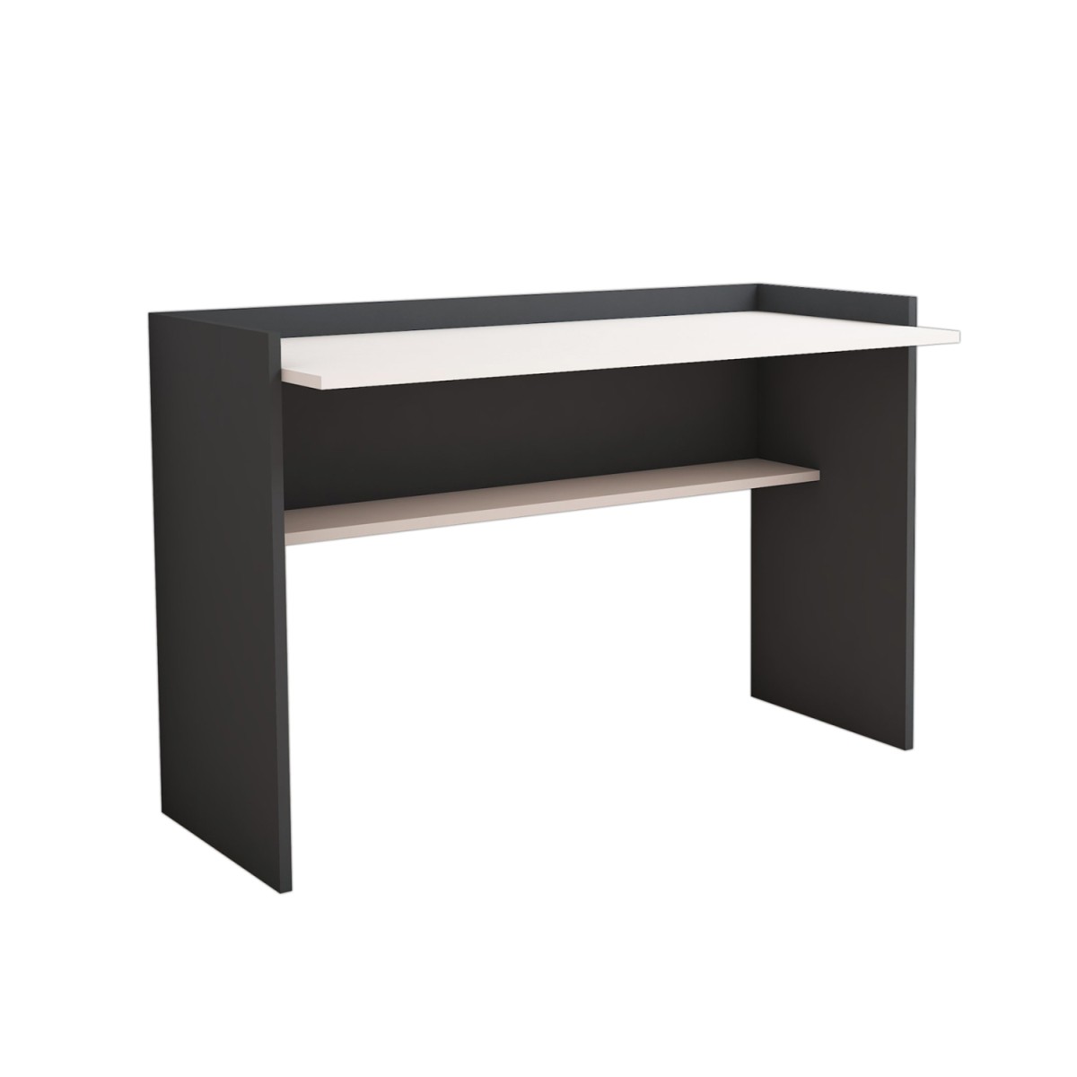 ΓΡΑΦΕΙΟ ΜΕΛΑΜΙΝΗΣ ΓΚΡΙ ΛΕΥΚΟ HM9227.13 118x58x80Υεκ. ΓΡΑΦΕΙΟ ΜΕΛΑΜΙΝΗΣ ΓΚΡΙ ΛΕΥΚΟ HM9227.13 118x58x80Υεκ.