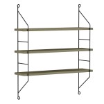 ΡΑΦΙΕΡΑ ΤΟΙΧΟΥ ACHALA ΜΕΛΑΜΙΝΗΣ HM9185.12 OLIVE GREY 60x15x68Y εκ. ΡΑΦΙΕΡΑ ΤΟΙΧΟΥ ACHALA ΜΕΛΑΜΙΝΗΣ HM9185.12 OLIVE GREY 60x15x68Y εκ.