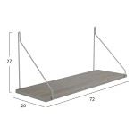 ΡΑΦΙ ΤΟΙΧΟΥ AGILAN ΜΕΛΑΜΙΝΗΣ HM9183.14 SONΟMA-ΛΕΥΚΟ 72x20x27Yεκ. ΡΑΦΙ ΤΟΙΧΟΥ AGILAN ΜΕΛΑΜΙΝΗΣ HM9183.14 SONΟMA-ΛΕΥΚΟ 72x20x27Yεκ.