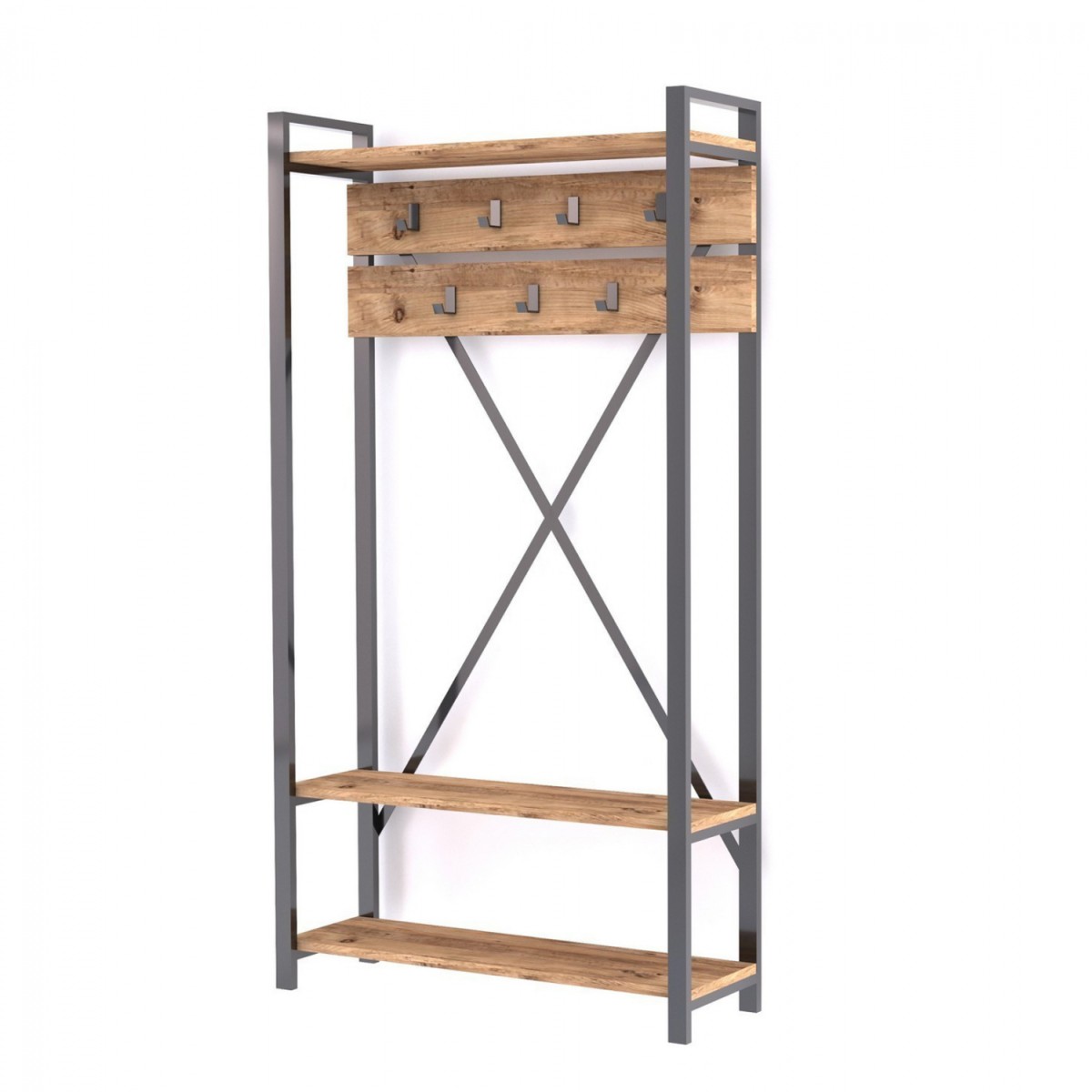 ΕΠΙΠΛΟ ΕΙΣΟΔΟΥ HM8943.01 NATURAL WOOD & ΜΑΥΡΟ 90x34x180 εκ. ΕΠΙΠΛΟ ΕΙΣΟΔΟΥ HM8943.01 NATURAL WOOD & ΜΑΥΡΟ 90x34x180 εκ.