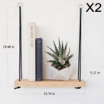 ΣΕΤ ΡΑΦΙΑ ΤΟΙΧΟΥ ΜΕ ΣΧΟΙΧΙ & ΞΥΛΟ HM8970.01 ΦΥΣΙΚΟ ΜΑΥΡΟ 40x13x50 εκ. ΣΕΤ ΡΑΦΙΑ ΤΟΙΧΟΥ ΜΕ ΣΧΟΙΧΙ & ΞΥΛΟ HM8970.01 ΦΥΣΙΚΟ ΜΑΥΡΟ 40x13x50 εκ.