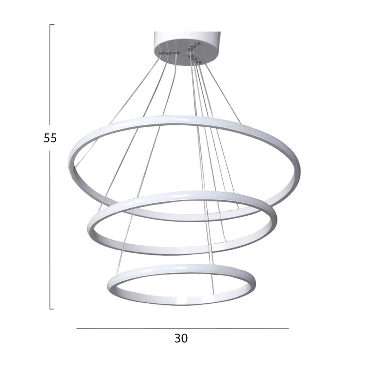ΦΩΤΙΣΤΙΚΟ ΟΡΟΦΗΣ LED ΛΕΥΚΟ HM7510.01 30x28x55 εκ. ΦΩΤΙΣΤΙΚΟ ΟΡΟΦΗΣ LED ΛΕΥΚΟ HM7510.01 30x28x55 εκ.