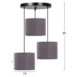 ΦΩΤΙΣΤΙΚΟ ΟΡΟΦΗΣ HM7622.13 ΓΚΡΙ 15x15x80cm ΦΩΤΙΣΤΙΚΟ ΟΡΟΦΗΣ HM7622.13 ΓΚΡΙ 15x15x80cm