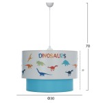 ΠΑΙΔΙΚΟ ΦΩΤΙΣΤΙΚΟ ΟΡΟΦΗΣ BALOO Φ30x70εκ. HM7572.05 ΠΑΙΔΙΚΟ ΦΩΤΙΣΤΙΚΟ ΟΡΟΦΗΣ BALOO Φ30x70εκ. HM7572.05