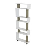 ΒΙΒΛΙΟΘΗΚΗ ΜΕΛΑΜΙΝΗΣ OWLOLIVE GREY ΛΕΥΚΟ 60x19,5x165Yεκ.HM8923.11 ΒΙΒΛΙΟΘΗΚΗ ΜΕΛΑΜΙΝΗΣ OWLOLIVE GREY ΛΕΥΚΟ 60x19,5x165Yεκ.HM8923.11