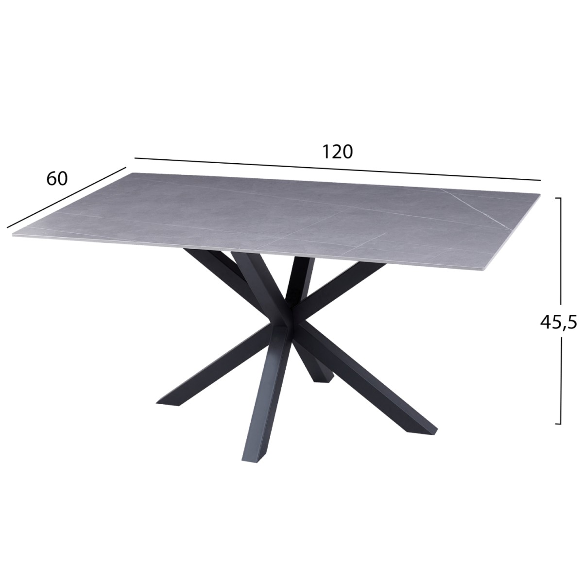 ΤΡΑΠΕΖΙ ΣΑΛΟΝΙΟΥ HM9470.05 GREY MARBLE-ΜΑΥΡΗ ΜΕΤΑΛ.ΒΑΣΗ 120x60x45,5Yεκ. ΤΡΑΠΕΖΙ ΣΑΛΟΝΙΟΥ HM9470.05 GREY MARBLE-ΜΑΥΡΗ ΜΕΤΑΛ.ΒΑΣΗ 120x60x45,5Yεκ.