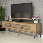 ΕΠΙΠΛΟ ΤΗΛΕΟΡΑΣΗΣ HM9511.02 ΜΕΛΑΜΙΝΗΣ ΦΥΣΙΚΟ OAK ΧΡΩΜΑ ΜΕΤΑΛΛΙΚΑ ΠΟΔΙΑ 145x40x45Yεκ. ΕΠΙΠΛΟ ΤΗΛΕΟΡΑΣΗΣ HM9511.02 ΜΕΛΑΜΙΝΗΣ ΦΥΣΙΚΟ OAK ΧΡΩΜΑ ΜΕΤΑΛΛΙΚΑ ΠΟΔΙΑ 145x40x45Yεκ.