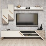 ΣΥΝΘΕΣΗ ΤΗΛΕΟΡΑΣΗΣ HM9514.03 ΜΕΛΑΜΙΝΗΣ ΣΕ ΚΡΕΜ ΧΡΩΜΑ 180x37x40Y εκ. ΣΥΝΘΕΣΗ ΤΗΛΕΟΡΑΣΗΣ HM9514.03 ΜΕΛΑΜΙΝΗΣ ΣΕ ΚΡΕΜ ΧΡΩΜΑ 180x37x40Y εκ.