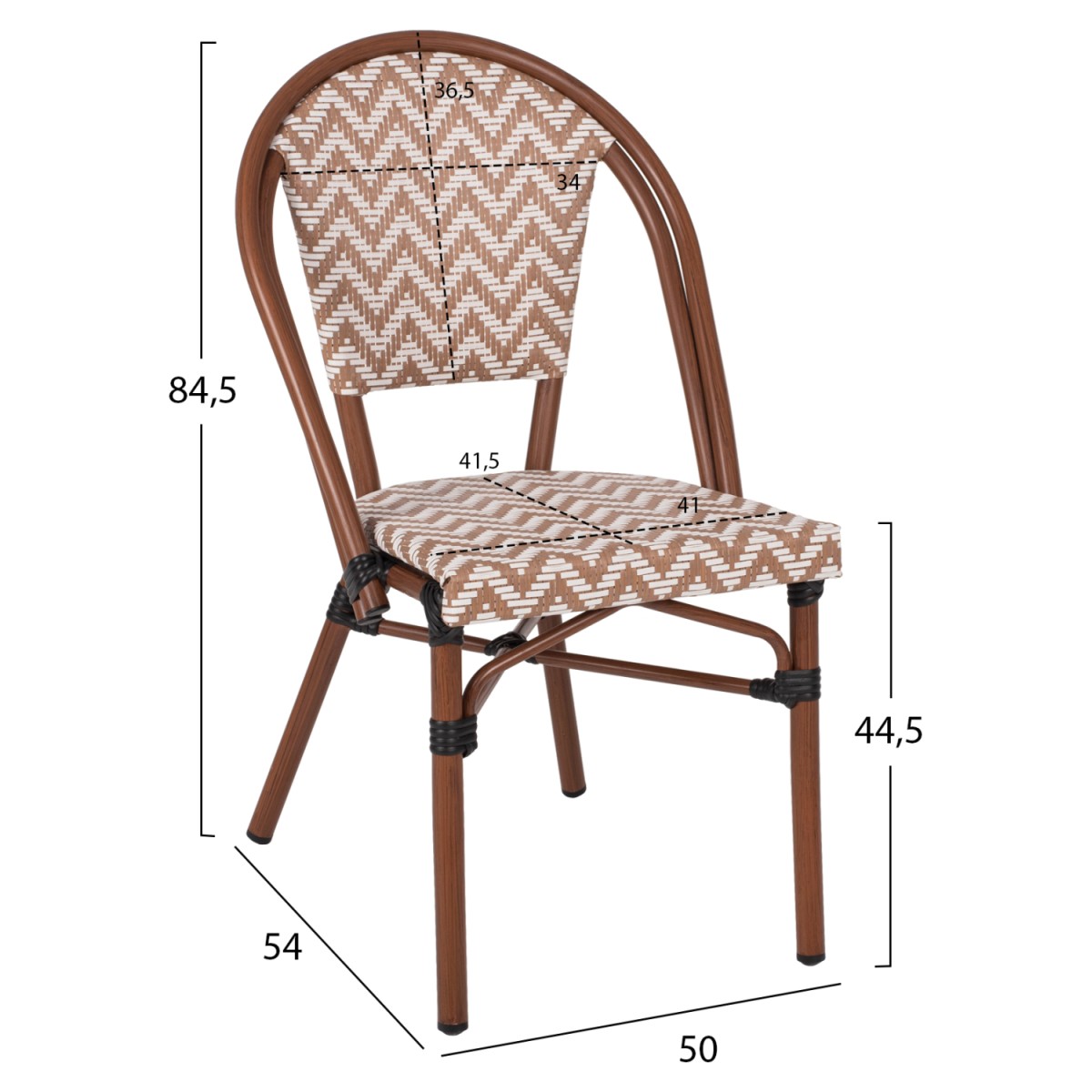 ΚΑΡΕΚΛΑ BAMBOO LOOK ΣΕ ΚΑΦΕ ΚΑΙ ΜΠΕΖ-ΛΕΥΚΗ ΕΠΕΝΔΥΣΗ HM5860.03 50x54x84,5Yεκ. ΚΑΡΕΚΛΑ BAMBOO LOOK ΣΕ ΚΑΦΕ ΚΑΙ ΜΠΕΖ-ΛΕΥΚΗ ΕΠΕΝΔΥΣΗ HM5860.03 50x54x84,5Yεκ.