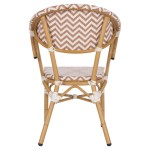 ΠΟΛΥΘΡΟΝΑ BAMBOO LOOK HM5861.03 ΚΑΦΕ-ΛΕΥΚΟ 58.5x58x82Υεκ. ΠΟΛΥΘΡΟΝΑ BAMBOO LOOK HM5861.03 ΚΑΦΕ-ΛΕΥΚΟ 58.5x58x82Υεκ.