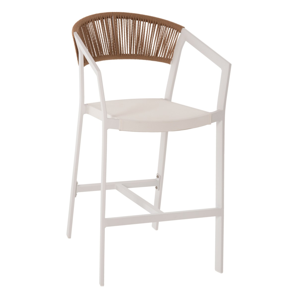 ΣΚΑΜΠΟ ΑΛΟΥΜΙΝΙΟΥ HM5892.12 ΜΕΣΑΙΟΥ ΥΨΟΥΣ RATTAN & TEXTLINE ΛΕΥΚΟ ΜΠΕΖ 55x56,5x99Y ΣΚΑΜΠΟ ΑΛΟΥΜΙΝΙΟΥ HM5892.12 ΜΕΣΑΙΟΥ ΥΨΟΥΣ RATTAN & TEXTLINE ΛΕΥΚΟ ΜΠΕΖ 55x56,5x99Y