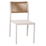 ΚΑΡΕΚΛΑ ΑΛΟΥΜΙΝΙΟΥ ΛΕΥΚΗ ΜΠΕΖ RATTAN & TEXTLINE HM5921.02 46x55,5x83Yεκ. ΚΑΡΕΚΛΑ ΑΛΟΥΜΙΝΙΟΥ ΛΕΥΚΗ ΜΠΕΖ RATTAN & TEXTLINE HM5921.02 46x55,5x83Yεκ.