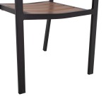 ΠΟΛΥΘΡΟΝΑ ΑΛΟΥΜΙΝΙΟΥ SAGA ΜΑΥΡΗ ΜΕ POLYWOOD HM5127.03 56x55x85,5Yεκ. ΠΟΛΥΘΡΟΝΑ ΑΛΟΥΜΙΝΙΟΥ SAGA ΜΑΥΡΗ ΜΕ POLYWOOD HM5127.03 56x55x85,5Yεκ.