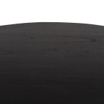 ΤΡΑΠΕΖΙ ΤΡΑΠΕΖΑΡΙΑΣ ΣΤΡΟΓΓΥΛΟ FRANTZ HM9388.02 ΜΑΣΙΦ ΞΥΛΟ MINDI BLACK Φ118x79Υεκ.