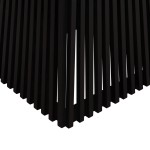 ΤΡΑΠΕΖΙ ΤΡΑΠΕΖΑΡΙΑΣ ΤΕΤΡΑΓΩΝΟ FRANTZ HM9458.02 MINDI ΞΥΛΟ ΜΑΥΡΟ 80x80x78Yεκ.