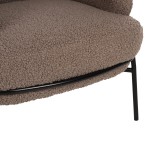 ΠΟΛΥΘΡΟΝΑ AGNES HM9525.25 ΑΝΟΙΧΤΟ ΚΑΦΕ ΜΠΟΥΚΛΕ-ΜΑΥΡΑ ΜΕΤΑΛΛΙΚΑ ΠΟΔΙΑ 74x71x83Υεκ. ΠΟΛΥΘΡΟΝΑ AGNES HM9525.25 ΑΝΟΙΧΤΟ ΚΑΦΕ ΜΠΟΥΚΛΕ-ΜΑΥΡΑ ΜΕΤΑΛΛΙΚΑ ΠΟΔΙΑ 74x71x83Υεκ.