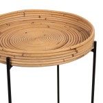 ΤΡΑΠΕΖΑΚΙ ΒΟΗΘΗΤΙΚΟ FLY HM7906 RATTAN ΦΥΣΙΚΟ ΧΡΩΜΑ-ΜΕΤΑΛΛΙΚΗ ΒΑΣΗ ΜΑΥΡΗ Φ40x53Yεκ. ΤΡΑΠΕΖΑΚΙ ΒΟΗΘΗΤΙΚΟ FLY HM7906 RATTAN ΦΥΣΙΚΟ ΧΡΩΜΑ-ΜΕΤΑΛΛΙΚΗ ΒΑΣΗ ΜΑΥΡΗ Φ40x53Yεκ.