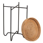 ΤΡΑΠΕΖΑΚΙ ΒΟΗΘΗΤΙΚΟ FLY HM7906 RATTAN ΦΥΣΙΚΟ ΧΡΩΜΑ-ΜΕΤΑΛΛΙΚΗ ΒΑΣΗ ΜΑΥΡΗ Φ40x53Yεκ. ΤΡΑΠΕΖΑΚΙ ΒΟΗΘΗΤΙΚΟ FLY HM7906 RATTAN ΦΥΣΙΚΟ ΧΡΩΜΑ-ΜΕΤΑΛΛΙΚΗ ΒΑΣΗ ΜΑΥΡΗ Φ40x53Yεκ.