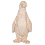 ΔΙΑΚΟΣΜΗΤΙΚΟ ΔΑΠΕΔΟΥ PENGUIN HM7915 GRC ΣΕ ΛΕΥΚΗ ΠΑΤΙΝΑ ΜΕ ΧΡΥΣΕΣ ΛΕΠΤΟΜΕΡΕΙΕΣ 30x20x60Υεκ.