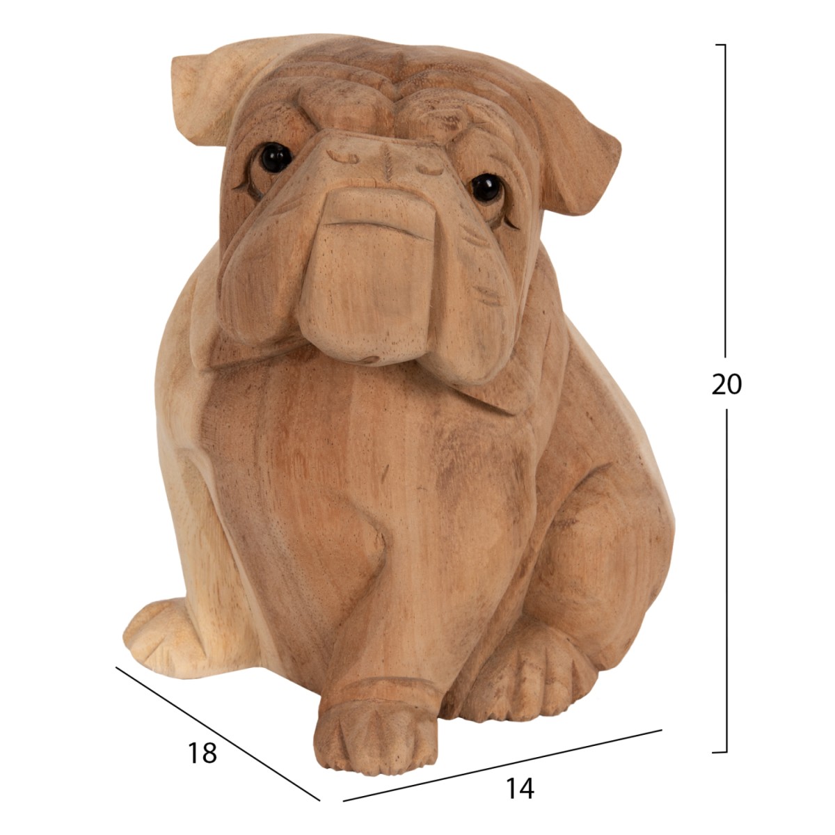 ΕΠΙΤΡΑΠΕΖΙΟ ΔΙΑΚΟΣΜΗΤΙΚΟ DOZER BULLDOG ΞΥΛΟ SUAR ΣΕ ΦΥΣΙΚΟ ΧΡΩΜΑ HM7925 18x14x20Y εκ. ΕΠΙΤΡΑΠΕΖΙΟ ΔΙΑΚΟΣΜΗΤΙΚΟ DOZER BULLDOG ΞΥΛΟ SUAR ΣΕ ΦΥΣΙΚΟ ΧΡΩΜΑ HM7925 18x14x20Y εκ.