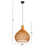 ΦΩΤΙΣΤΙΚΟ ΟΡΟΦΗΣ ΚΡΕΜΑΣΤΟ HM7881 RATTAN ΣΕ ΦΥΣΙΚΟ ΧΡΩΜΑ Φ41x137Υεκ. ΦΩΤΙΣΤΙΚΟ ΟΡΟΦΗΣ ΚΡΕΜΑΣΤΟ HM7881 RATTAN ΣΕ ΦΥΣΙΚΟ ΧΡΩΜΑ Φ41x137Υεκ.