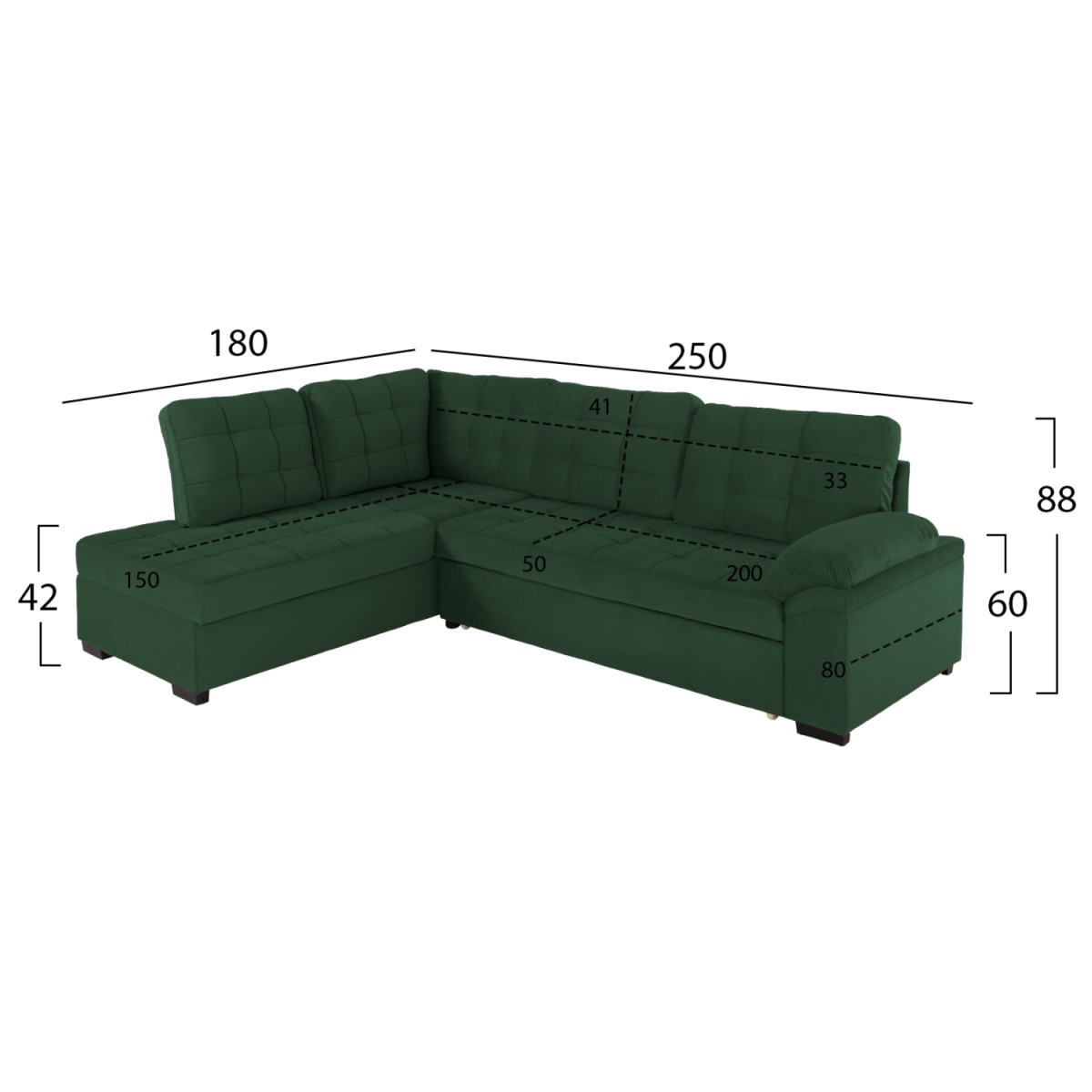 ΚΑΝΑΠΕΣ ΚΡΕΒΑΤΙ JADE HM3144.05L ΑΡΙΣΤΕΡΗ ΓΩΝΙΑ ΣΕ ΚΥΠΑΡΙΣΣΙ ΧΡΩΜΑ 250x180x88Υεκ. ΚΑΝΑΠΕΣ ΚΡΕΒΑΤΙ JADE HM3144.05L ΑΡΙΣΤΕΡΗ ΓΩΝΙΑ ΣΕ ΚΥΠΑΡΙΣΣΙ ΧΡΩΜΑ 250x180x88Υεκ.