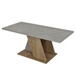 ΤΡΑΠΕΖΙ ΣΑΛΟΝΙΟΥ DILE HM9528.02 ΜΕΛΑΜΙΝΗ ΣΕ STONE TEXTURE ΓΚΡΙ-ΦΥΣΙΚΟ 110x55x47Υεκ. ΤΡΑΠΕΖΙ ΣΑΛΟΝΙΟΥ DILE HM9528.02 ΜΕΛΑΜΙΝΗ ΣΕ STONE TEXTURE ΓΚΡΙ-ΦΥΣΙΚΟ 110x55x47Υεκ.