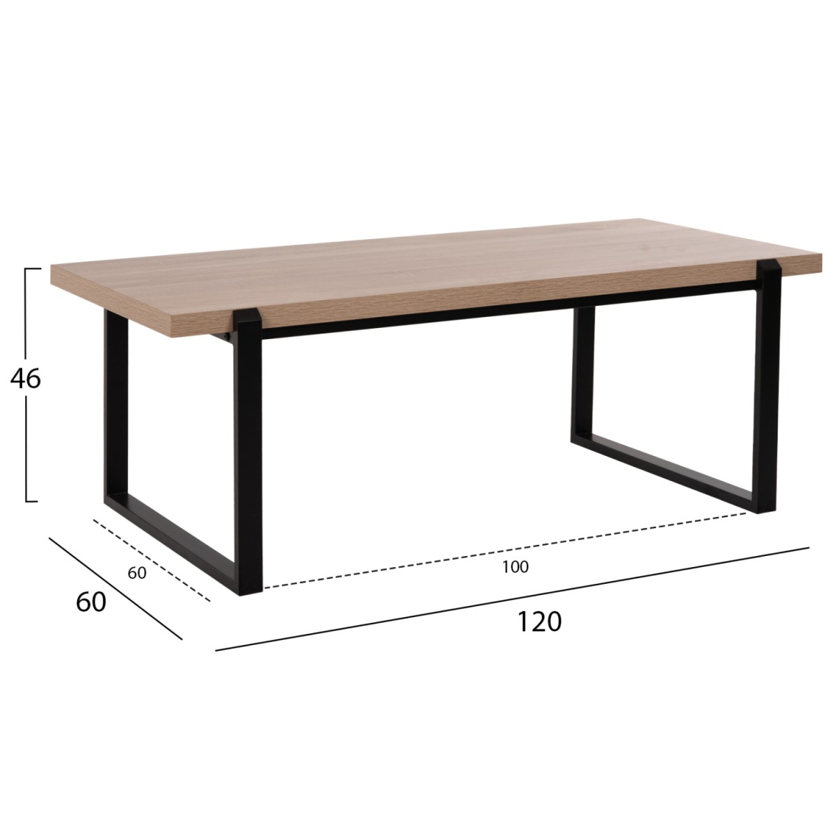 ΤΡΑΠΕΖΙ ΣΑΛΟΝΙΟΥ SHABEN HM9585.03 MDF SONOMA-ΜΑΥΡΗ ΜΕΤΑΛΛΙΚΗ ΒΑΣΗ 120x60X46Yεκ. ΤΡΑΠΕΖΙ ΣΑΛΟΝΙΟΥ SHABEN HM9585.03 MDF SONOMA-ΜΑΥΡΗ ΜΕΤΑΛΛΙΚΗ ΒΑΣΗ 120x60X46Yεκ.