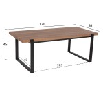 ΤΡΑΠΕΖΙ ΣΑΛΟΝΙΟΥ SHABEN HM9585.04 MDF ΚΑΡΥΔΙ ΞΥΛΟ-ΜΑΥΡΗ ΜΕΤΑΛΛΙΚΗ ΒΑΣΗ 120x56X45Yεκ. ΤΡΑΠΕΖΙ ΣΑΛΟΝΙΟΥ SHABEN HM9585.04 MDF ΚΑΡΥΔΙ ΞΥΛΟ-ΜΑΥΡΗ ΜΕΤΑΛΛΙΚΗ ΒΑΣΗ 120x56X45Yεκ.