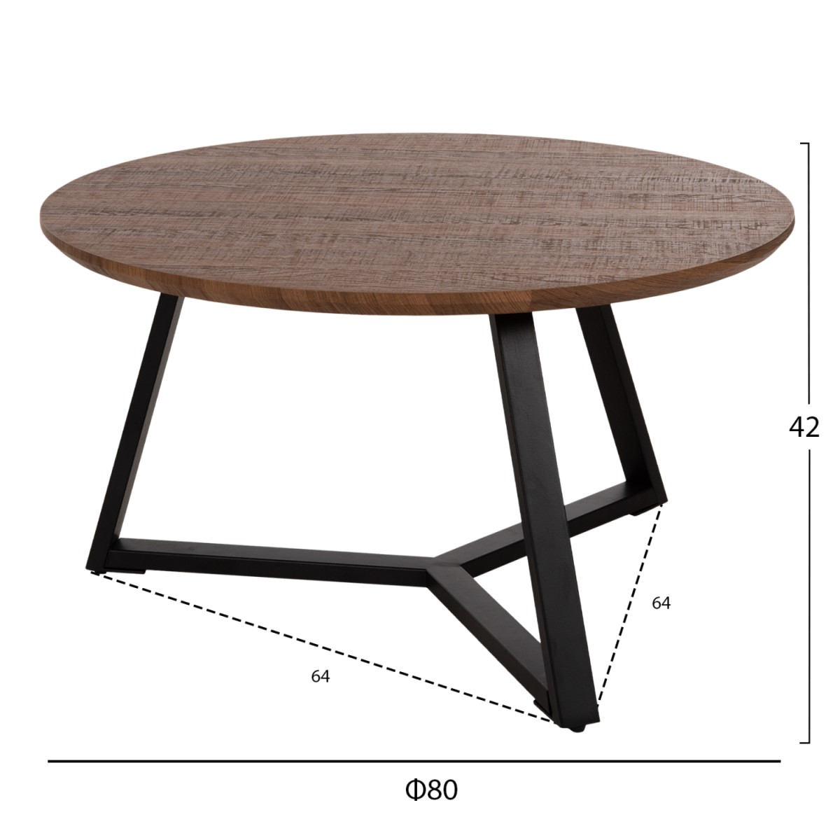 ΤΡΑΠΕΖΙ ΣΑΛΟΝΙΟΥ ΣΤΡΟΓΓΥΛΟ ROCKET HM9586.04 MDF WALNUT-ΜΑΥΡΗ ΣΑΓΡΕ ΒΑΣΗ Φ80x42Υεκ. ΤΡΑΠΕΖΙ ΣΑΛΟΝΙΟΥ ΣΤΡΟΓΓΥΛΟ ROCKET HM9586.04 MDF WALNUT-ΜΑΥΡΗ ΣΑΓΡΕ ΒΑΣΗ Φ80x42Υεκ.