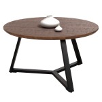 ΤΡΑΠΕΖΙ ΣΑΛΟΝΙΟΥ ΣΤΡΟΓΓΥΛΟ ROCKET HM9586.04 MDF WALNUT-ΜΑΥΡΗ ΣΑΓΡΕ ΒΑΣΗ Φ80x42Υεκ. ΤΡΑΠΕΖΙ ΣΑΛΟΝΙΟΥ ΣΤΡΟΓΓΥΛΟ ROCKET HM9586.04 MDF WALNUT-ΜΑΥΡΗ ΣΑΓΡΕ ΒΑΣΗ Φ80x42Υεκ.