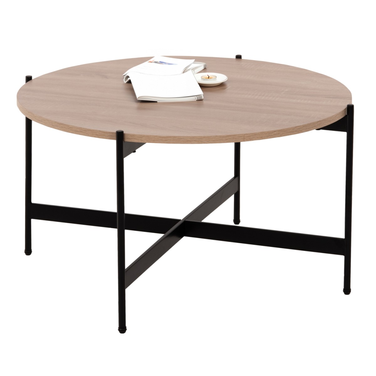 ΤΡΑΠΕΖΙ ΣΑΛΟΝΙΟΥ HM9588.03 MDF ΣΟΝΑΜΑ-ΜΑΥΡΗ ΜΕΤΑΛΛΙΚΗ ΒΑΣΗ Φ80x45Υεκ. ΤΡΑΠΕΖΙ ΣΑΛΟΝΙΟΥ HM9588.03 MDF ΣΟΝΑΜΑ-ΜΑΥΡΗ ΜΕΤΑΛΛΙΚΗ ΒΑΣΗ Φ80x45Υεκ.