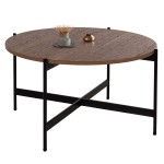 ΤΡΑΠΕΖΙ ΣΑΛΟΝΙΟΥ HM9588.04 MDF ΚΑΡΥΔΙ-ΜΑΥΡΗ ΜΕΤΑΛΛΙΚΗ ΒΑΣΗ Φ80x45Υεκ. ΤΡΑΠΕΖΙ ΣΑΛΟΝΙΟΥ HM9588.04 MDF ΚΑΡΥΔΙ-ΜΑΥΡΗ ΜΕΤΑΛΛΙΚΗ ΒΑΣΗ Φ80x45Υεκ.