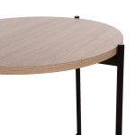 ΒΟΗΘΗΤΙΚΟ ΤΡΑΠΕΖΙ HM9589.03 MDF SONAMA-ΜΑΥΡΗ ΜΕΤΑΛΛΙΚΗ ΒΑΣΗ Φ50x55Υεκ. ΒΟΗΘΗΤΙΚΟ ΤΡΑΠΕΖΙ HM9589.03 MDF SONAMA-ΜΑΥΡΗ ΜΕΤΑΛΛΙΚΗ ΒΑΣΗ Φ50x55Υεκ.