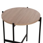 ΒΟΗΘΗΤΙΚΟ ΤΡΑΠΕΖΙ HM9589.03 MDF SONAMA-ΜΑΥΡΗ ΜΕΤΑΛΛΙΚΗ ΒΑΣΗ Φ50x55Υεκ. ΒΟΗΘΗΤΙΚΟ ΤΡΑΠΕΖΙ HM9589.03 MDF SONAMA-ΜΑΥΡΗ ΜΕΤΑΛΛΙΚΗ ΒΑΣΗ Φ50x55Υεκ.