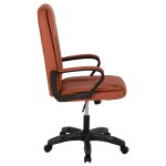 ΚΑΡΕΚΛΑ ΓΡΑΦΕΙΟΥ HM1188.02 ΤΑΜΠΑ PU 63x70x114Y εκ. ΚΑΡΕΚΛΑ ΓΡΑΦΕΙΟΥ HM1188.02 ΤΑΜΠΑ PU 63x70x114Y εκ.