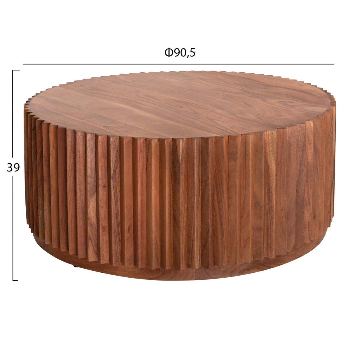 ΤΡΑΠΕΖΙ ΣΑΛΟΝΙΟΥ ΣΤΡΟΓΓΥΛΟ SEDGE HM9695 ΜΑΣΙΦ ΑΚΑΚΙΑ-ΦΥΣΙΚΟ ΧΡΩΜΑ Φ90Χ38Υεκ. ΤΡΑΠΕΖΙ ΣΑΛΟΝΙΟΥ ΣΤΡΟΓΓΥΛΟ SEDGE HM9695 ΜΑΣΙΦ ΑΚΑΚΙΑ-ΦΥΣΙΚΟ ΧΡΩΜΑ Φ90Χ38Υεκ.