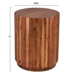 ΒΟΗΘΗΤΙΚΟ ΤΡΑΠΕΖΙ ΣΤΡΟΓΓΥΛΟ SEDGE HM9696 ΜΑΣΙΦ ΑΚΑΚΙΑ-ΦΥΣΙΚΟ ΧΡΩΜΑ Φ40x50Υεκ. ΒΟΗΘΗΤΙΚΟ ΤΡΑΠΕΖΙ ΣΤΡΟΓΓΥΛΟ SEDGE HM9696 ΜΑΣΙΦ ΑΚΑΚΙΑ-ΦΥΣΙΚΟ ΧΡΩΜΑ Φ40x50Υεκ.