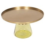 ΤΡΑΠΕΖΙ ΣΑΛΟΝΙΟΥ SCAL HM9724 ΒΑΣΗ ΠΡΑΣΙΝΟ ΓΥΑΛΙ-TOP ΧΡΥΣΟ ΜΕΤΑΛΛΟ Φ76x43,5Υεκ ΤΡΑΠΕΖΙ ΣΑΛΟΝΙΟΥ SCAL HM9724 ΒΑΣΗ ΠΡΑΣΙΝΟ ΓΥΑΛΙ-TOP ΧΡΥΣΟ ΜΕΤΑΛΛΟ Φ76x43,5Υεκ
