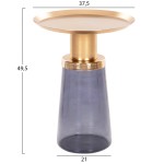 ΒΟΗΘΗΤΙΚΟ ΤΡΑΠΕΖΑΚΙ BALLIN HM9725 ΜΠΛΕ ΓΥΑΛΙ-ΧΡΥΣΟ ΜΕΤΑΛΛΟ Φ37,5x49,5Υεκ. ΒΟΗΘΗΤΙΚΟ ΤΡΑΠΕΖΑΚΙ BALLIN HM9725 ΜΠΛΕ ΓΥΑΛΙ-ΧΡΥΣΟ ΜΕΤΑΛΛΟ Φ37,5x49,5Υεκ.