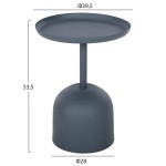 ΤΡΑΠΕΖΙ ΒΟΗΘΗΤΙΚΟ ΣΤΡΟΓΓΥΛΟ DELBEL HM4261.05 ΜΕΤΑΛΛΟ ΜΠΛΕ ΣΚΟΥΡΟ Φ39,5x53,5Υ εκ. ΤΡΑΠΕΖΙ ΒΟΗΘΗΤΙΚΟ ΣΤΡΟΓΓΥΛΟ DELBEL HM4261.05 ΜΕΤΑΛΛΟ ΜΠΛΕ ΣΚΟΥΡΟ Φ39,5x53,5Υ εκ.