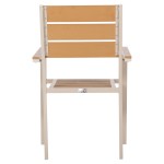 ΠΟΛΥΘΡΟΝΑ ΑΛΟΥΜΙΝΙΟΥ SAGA HM5981.04 ΣΑΜΠΑΝΙ-POLYWOOD ΣΕ ΦΥΣΙΚΟ 55x55x86Υεκ. ΠΟΛΥΘΡΟΝΑ ΑΛΟΥΜΙΝΙΟΥ SAGA HM5981.04 ΣΑΜΠΑΝΙ-POLYWOOD ΣΕ ΦΥΣΙΚΟ 55x55x86Υεκ.